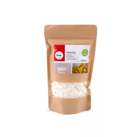 Repceviasz - lencse formában gyertya készítéséhez 250 g - természetes fehér (1 zacskó) Repceviasz - lencse formában gyertya készítéséhez 250 g - természetes fehér (1 zacskó)