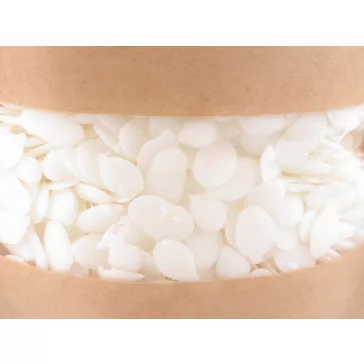   Repceviasz - lencse formában gyertya készítéséhez 250 g - természetes fehér (1 zacskó)