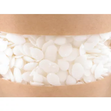   Repceviasz - lencse formában gyertya készítéséhez 250 g - természetes fehér (5 zacskó)