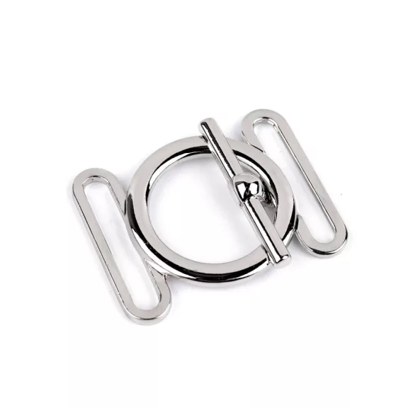 Amerikai fém kapocs széles 30 mm - 2 nikkel (1 pár) Amerikai fém kapocs széles 30 mm - 2 nikkel (1 pár)