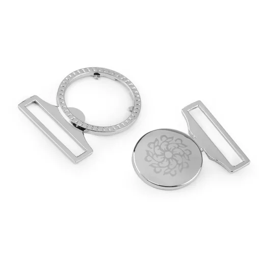 Fém kapocs / öv csat széles 30 mm fürdőruha kapocs