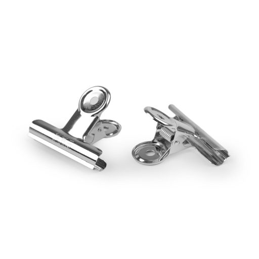 Szabászati fém csipesz 6,3 cm teríték