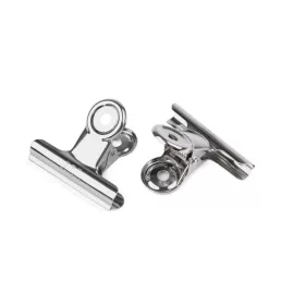 Fém szabászati csipesz textil anyagra 5 cm teríték