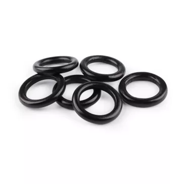  Fa színes karika belső Ø50 mm - 6 fekete (20 db-os csomagolás)