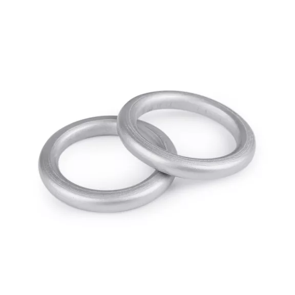 Fa színes karika belső Ø58 mm - 2 ezüst (10 db-os csomagolás) Fa színes karika belső Ø58 mm - 2 ezüst (10 db-os csomagolás)