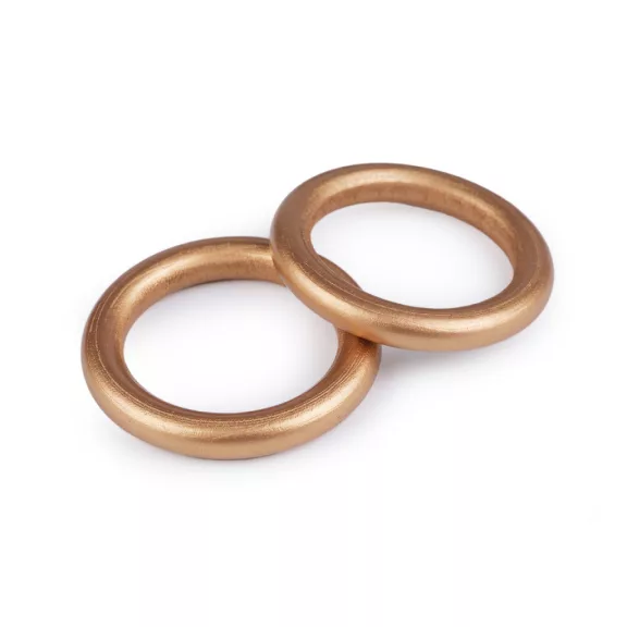 Fa színes karika belső Ø58 mm - 3 arany (10 db-os csomagolás) Fa színes karika belső Ø58 mm - 3 arany (10 db-os csomagolás)