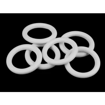   Fa karika színes külső Ø70 mm - 1 fehér (10 db-os csomagolás)