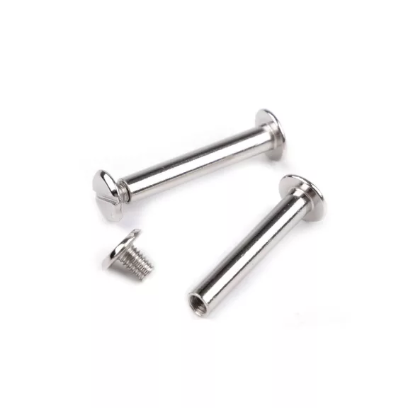 Könyvkötő csavar 29 mm, 39 mm - 1 (29 mm) nikkel (50 pr) Könyvkötő csavar 29 mm, 39 mm - 1 (29 mm) nikkel (50 pr)