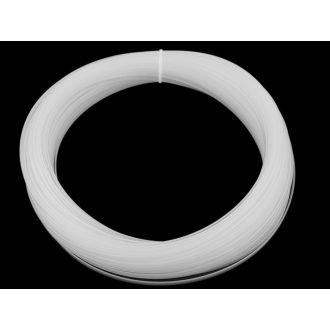 Csont műanyag lapos szélesség 6 mm