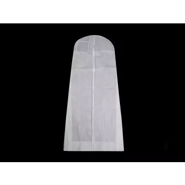   Ruhazsák / öltönyzsák 75x156 cm - fehér (3 db-os csomagolás)