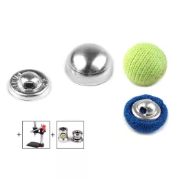 Behúzható fém gomb 13,97 mm 22"-es fém részekből