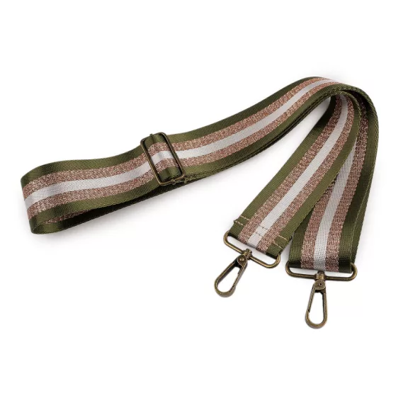 Állítható textil táskafül / heveder karabinnel szélessége 5 cm - 9 élénkzöld arany (1 db-os csomagolás) Állítható textil táskafül / heveder karabinnel szélessége 5 cm - 9 élénkzöld arany (1 db-os csomagolás)