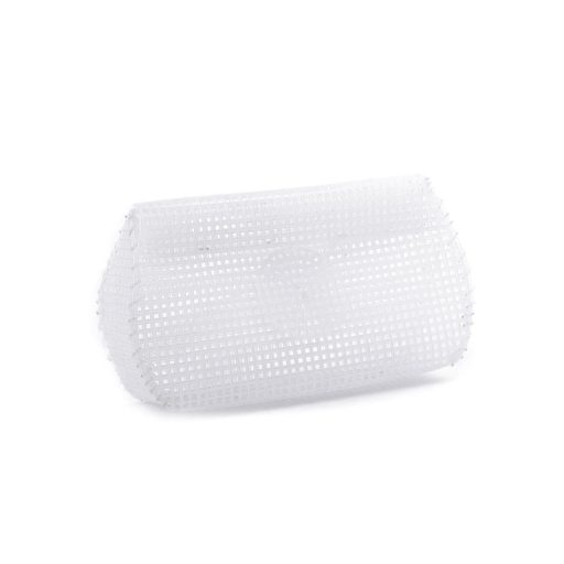 Műanyag hímző kanava / keret táskára / pénztárcára