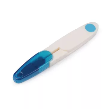 Szálvágó olló 11 cm - 2 kék (12 db-os csomagolás)