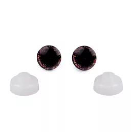 Glitter szemek biztosítékkal Ø10 mm