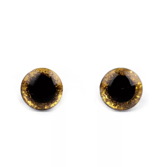 Glitter szemek biztosítékkal Ø10 mm - 2 (29) arany (50 szett) Glitter szemek biztosítékkal Ø10 mm - 2 (29) arany (50 szett)