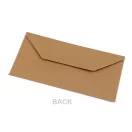 Papír boríték 11x22 cm - természetes barna (200 db-os csomagolás) Papír boríték 11x22 cm - természetes barna (200 db-os csomagolás)