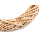 Vessző koszorú alap Ø30 cm - 2 természetes világos (1 db-os csomagolás)