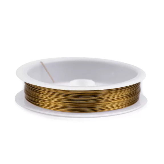 Drót Ø0,4 mm - 1 arany (10 db-os csomagolás) Drót Ø0,4 mm - 1 arany (10 db-os csomagolás)