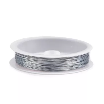 Drót Ø0,4 mm - 2 ezüst (20 db-os csomagolás)