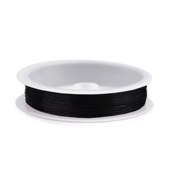 Drót Ø0,4 mm - 5 fekete (1 db-os csomagolás) Drót Ø0,4 mm - 5 fekete (1 db-os csomagolás)