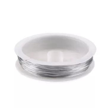 Drót Ø0,3 mm - 1 ezüst (20 db-os csomagolás)