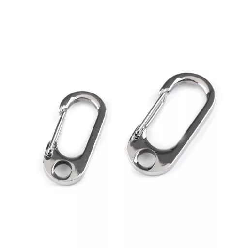 Rozsdamentes karabíner lyuk 6 mm