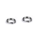 Nemesacél összekötő karika Ø6 mm - platina (50 g-os csomagolás) Nemesacél összekötő karika Ø6 mm - platina (50 g-os csomagolás)