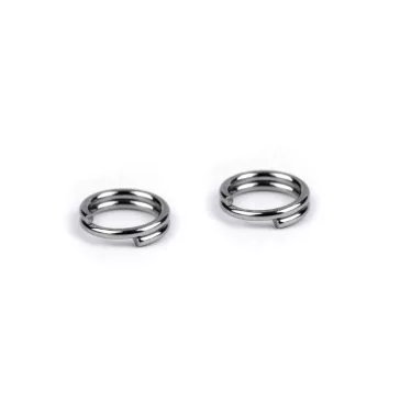   Nemesacél összekötő karika Ø4 mm - platina (60 g-os csomagolás)