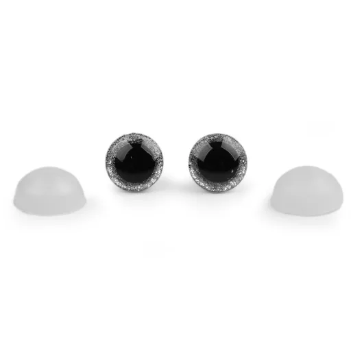 Glitteres biztonsági szem Ø12 mm