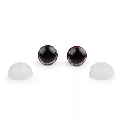 Glitteres biztonsági szem Ø12 mm