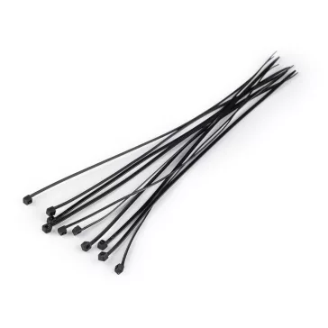   Összehúható sáv / sk kötöző hossza 25 cm - fekete (1 zacskó)