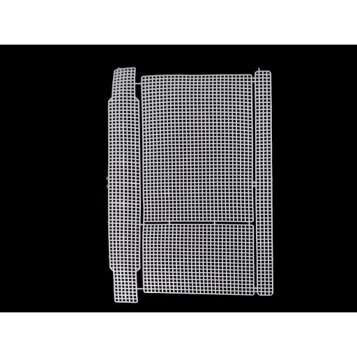 Műanyag hímző kanava / kézitáska Plastic