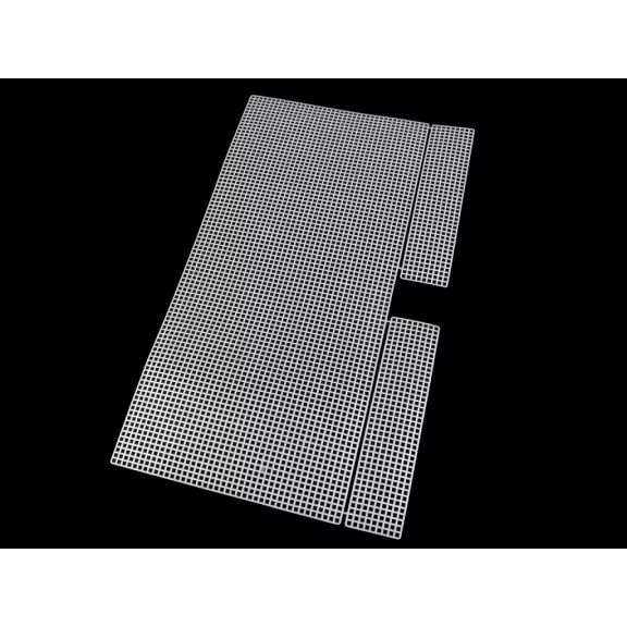 Műanyag hímző kanava / kézitáska Plastic - fehér (4 db-os csomagolás) Műanyag hímző kanava / kézitáska Plastic - fehér (4 db-os csomagolás)