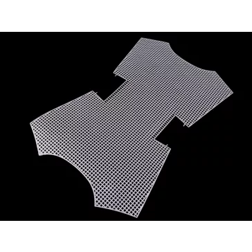   Műanyag hímző kanava / kézitáska Plastic - fehér (4 db-os csomagolás)