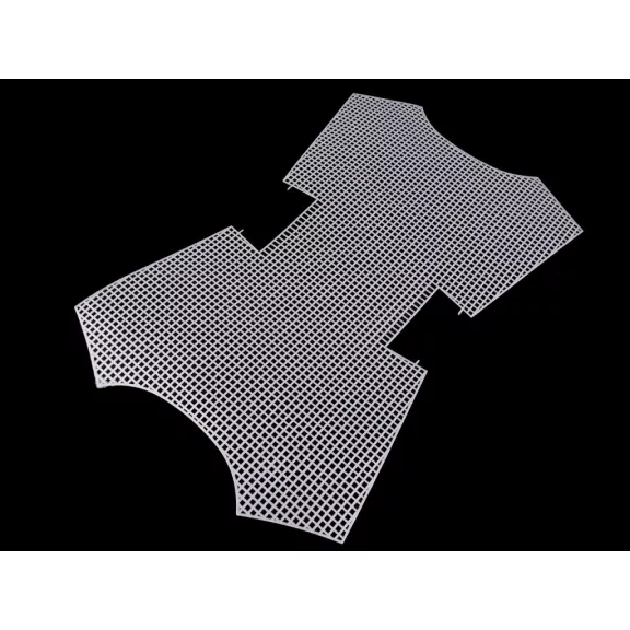 Műanyag hímző kanava / kézitáska Plastic - fehér (4 db-os csomagolás) Műanyag hímző kanava / kézitáska Plastic - fehér (4 db-os csomagolás)