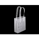 Műanyag hímző kanava / kézitáska Plastic - fehér (4 db-os csomagolás)