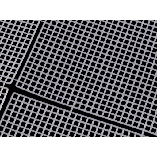 Műanyag hímző kanava / kézitáska Plastic