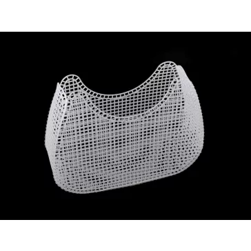   Műanyag hímző kanava / kézitáska Plastic - fehér (4 db-os csomagolás)