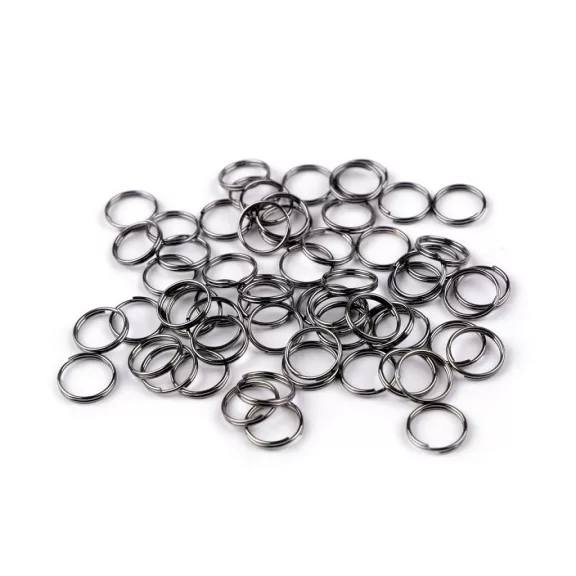 Összekötő karika Ø10 mm dupla - 2 nikkel fekete (20 g-os csomagolás) Összekötő karika Ø10 mm dupla - 2 nikkel fekete (20 g-os csomagolás)
