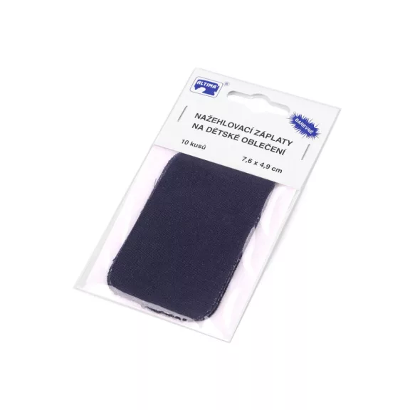 Felvasalható folt 7,6x4,9 cm - 5 sötétkék (20 zacskó) Felvasalható folt 7,6x4,9 cm - 5 sötétkék (20 zacskó)