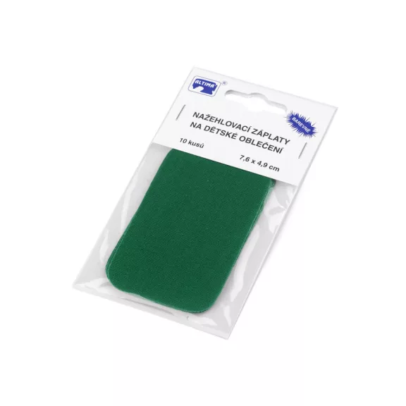 Felvasalható folt 7,6x4,9 cm - 6 élénkzöld (1 zacskó) Felvasalható folt 7,6x4,9 cm - 6 élénkzöld (1 zacskó)