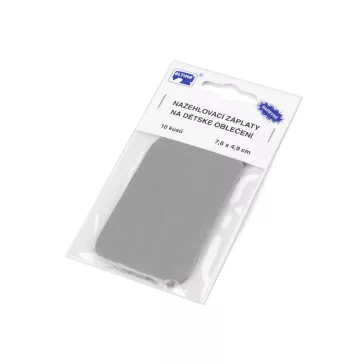   Felvasalható folt 7,6x4,9 cm - 7 vil szürkéskék (5 zacskó)