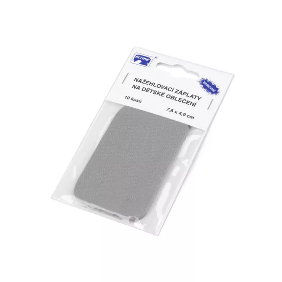 Felvasalható folt 7,6x4,9 cm - 7 vil szürkéskék (5 zacskó) Felvasalható folt 7,6x4,9 cm - 7 vil szürkéskék (5 zacskó)