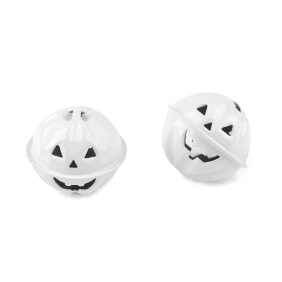 Halloween csengettyű tök Ø40 mm - 5 (Ø40 mm) fehér (100 db-os csomagolás) Halloween csengettyű tök Ø40 mm - 5 (Ø40 mm) fehér (100 db-os csomagolás)