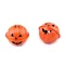Halloween csengettyű tök Ø40 mm - 6 (Ø40 mm) narancssárga (100 db-os csomagolás)