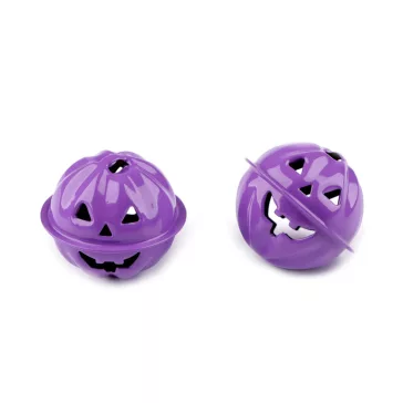   Halloween csengettyű tök Ø40 mm - 7 (Ø40 mm) lila (100 db-os csomagolás)