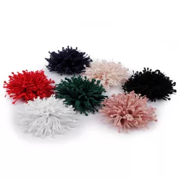 Textil virág varrásra és ragasztásra Ø10 cm