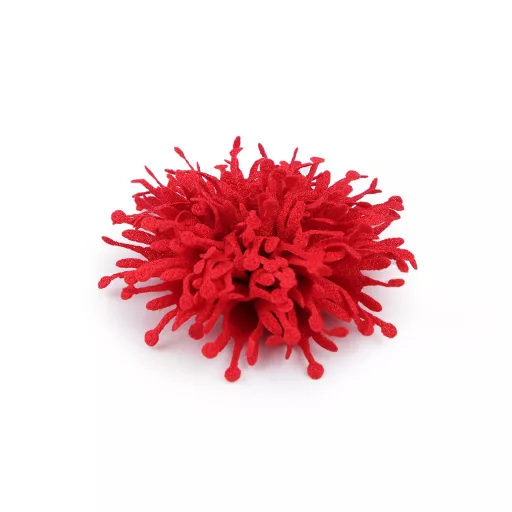 Textil virág varrásra és ragasztásra Ø10 cm