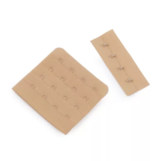 Melltartó kapocs, hosszabbító plüss 70 mm 4 soros